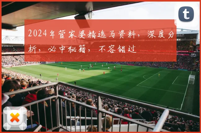 2024年管家婆精选马资料，深度分析，必中秘籍，不容错过